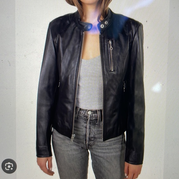 NY Company Vintage Leather Jacket - Picture 4 of 4